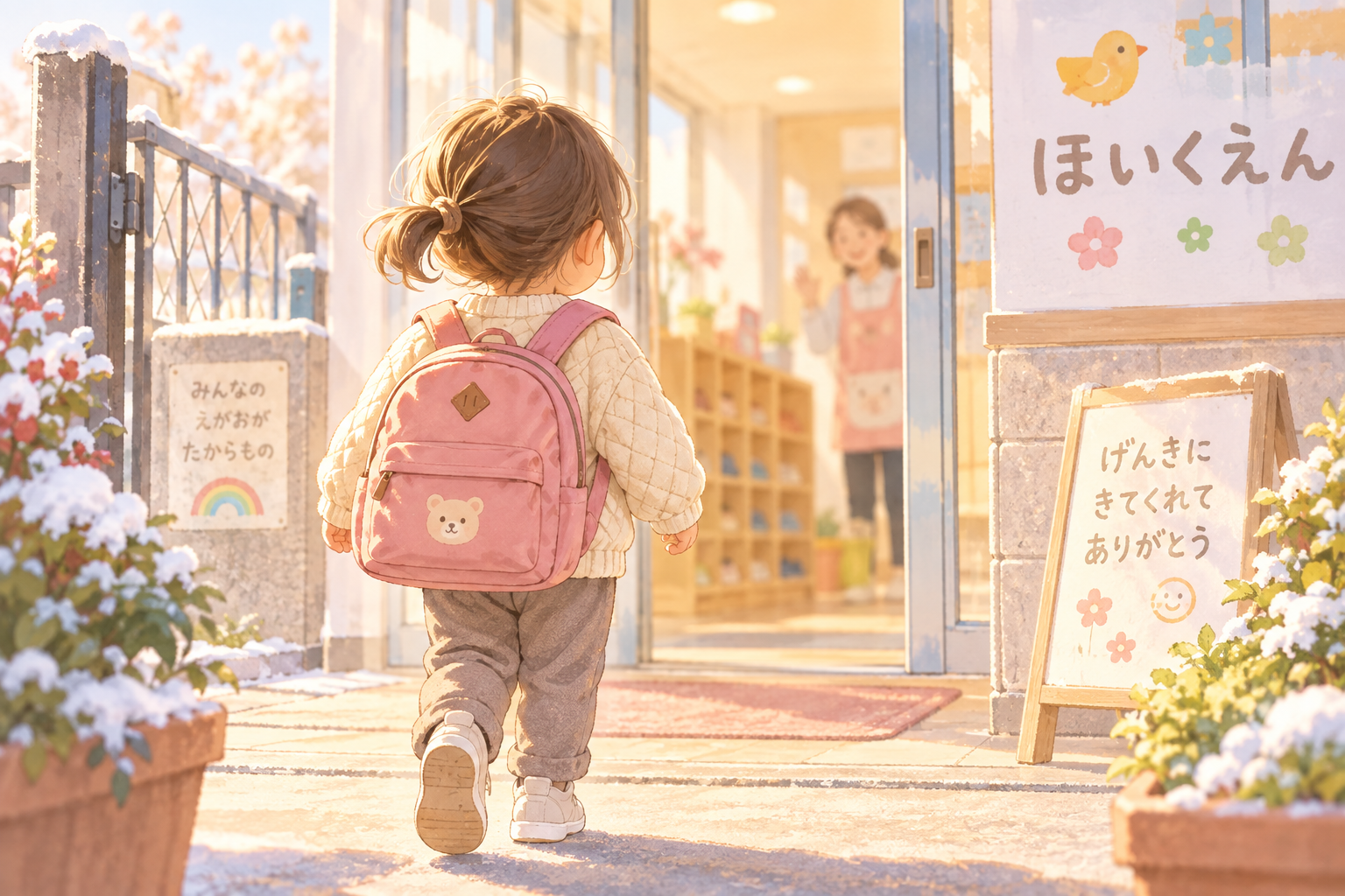 保育園用の裏起毛なしトレーナーを比較